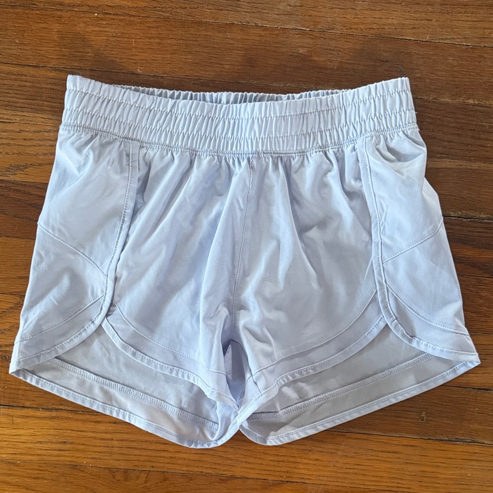 GAIAM Women's Athletic Shorts in Light Blue